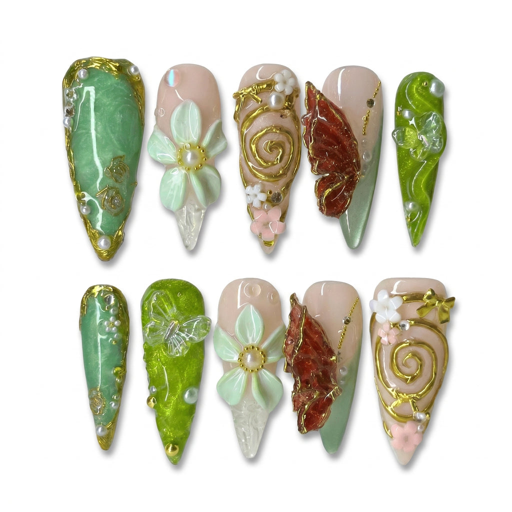Enchanted Flora & Butterfly