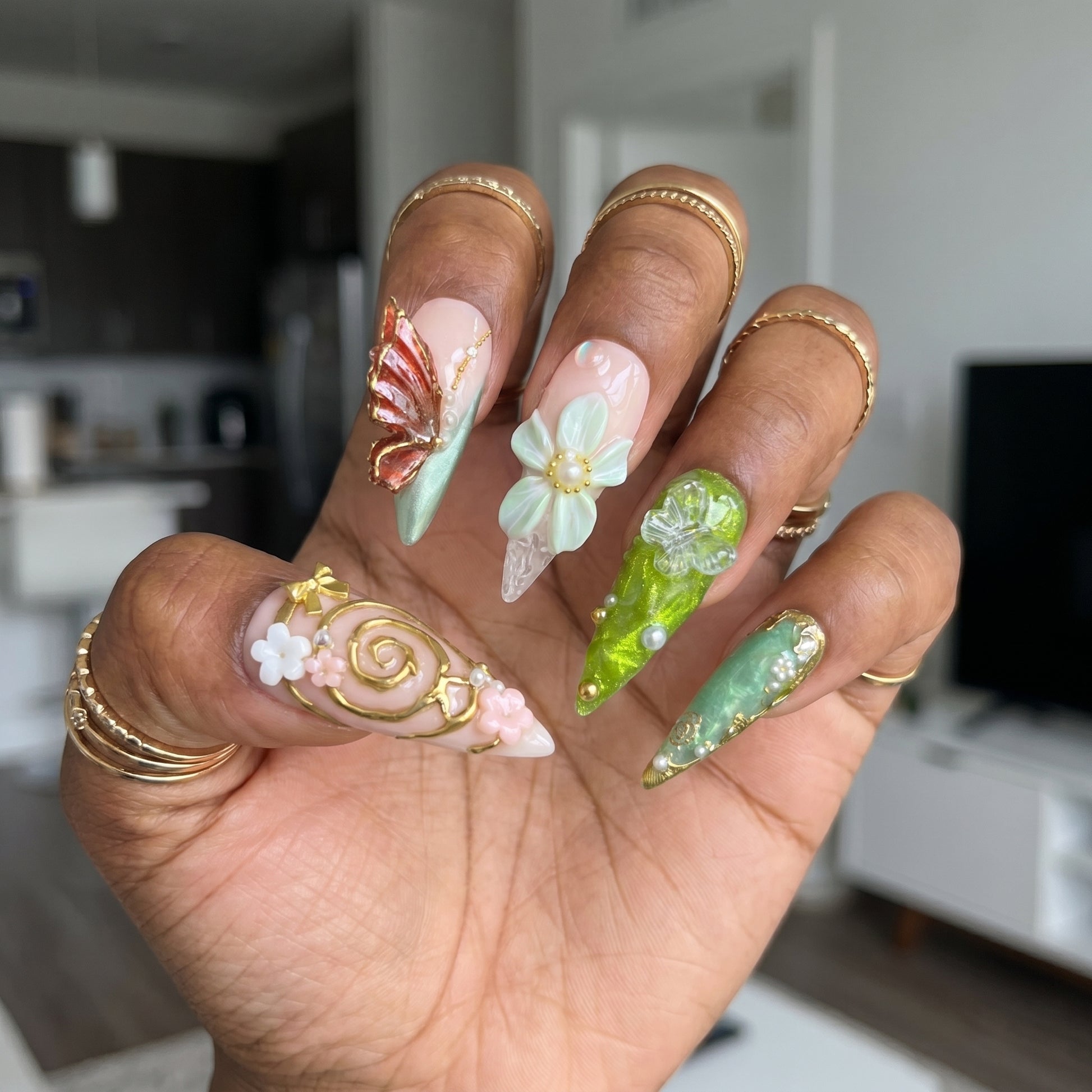 Enchanted Flora & Butterfly