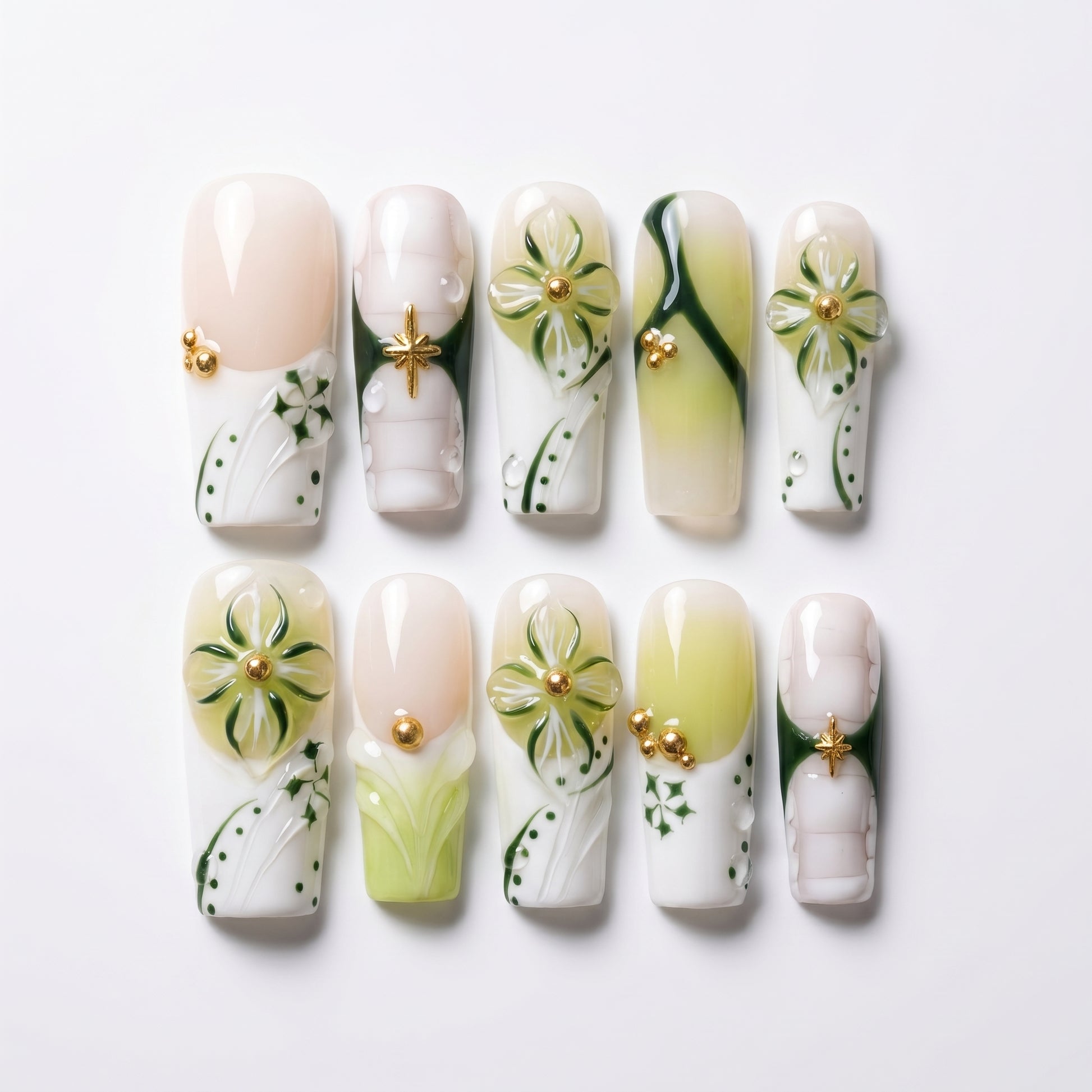 Matcha Meadow Elegance