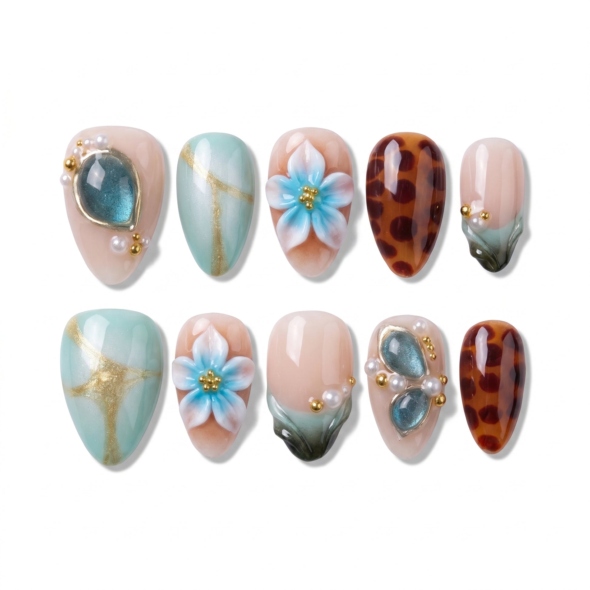 Turquoise & Amber Muse
