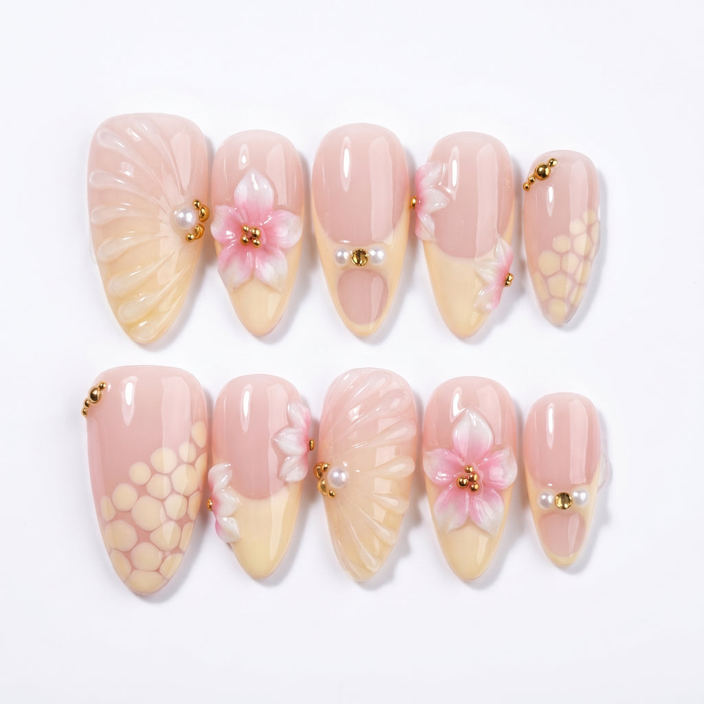Pearl Blossom & Seashell