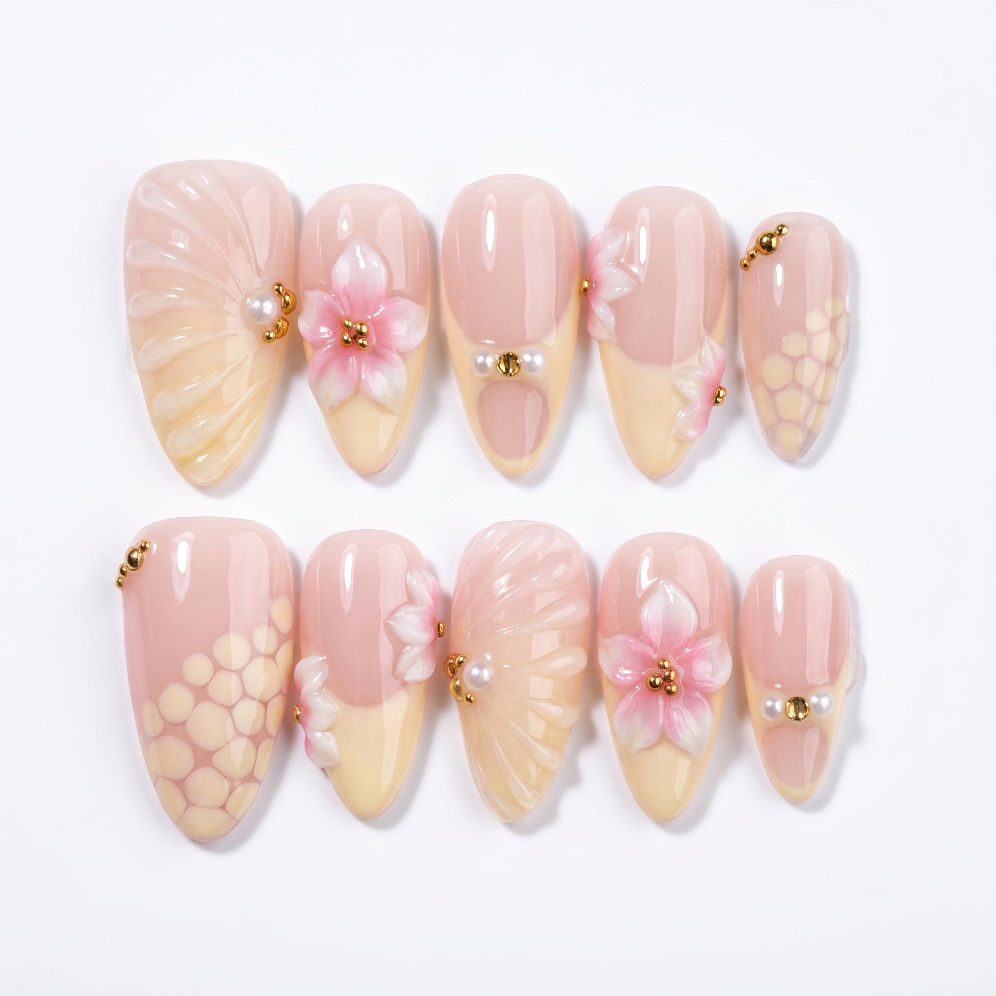 Pearl Blossom & Seashell