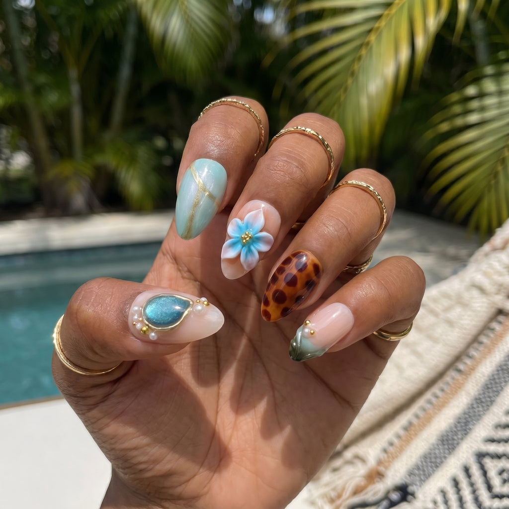 Turquoise & Amber Muse
