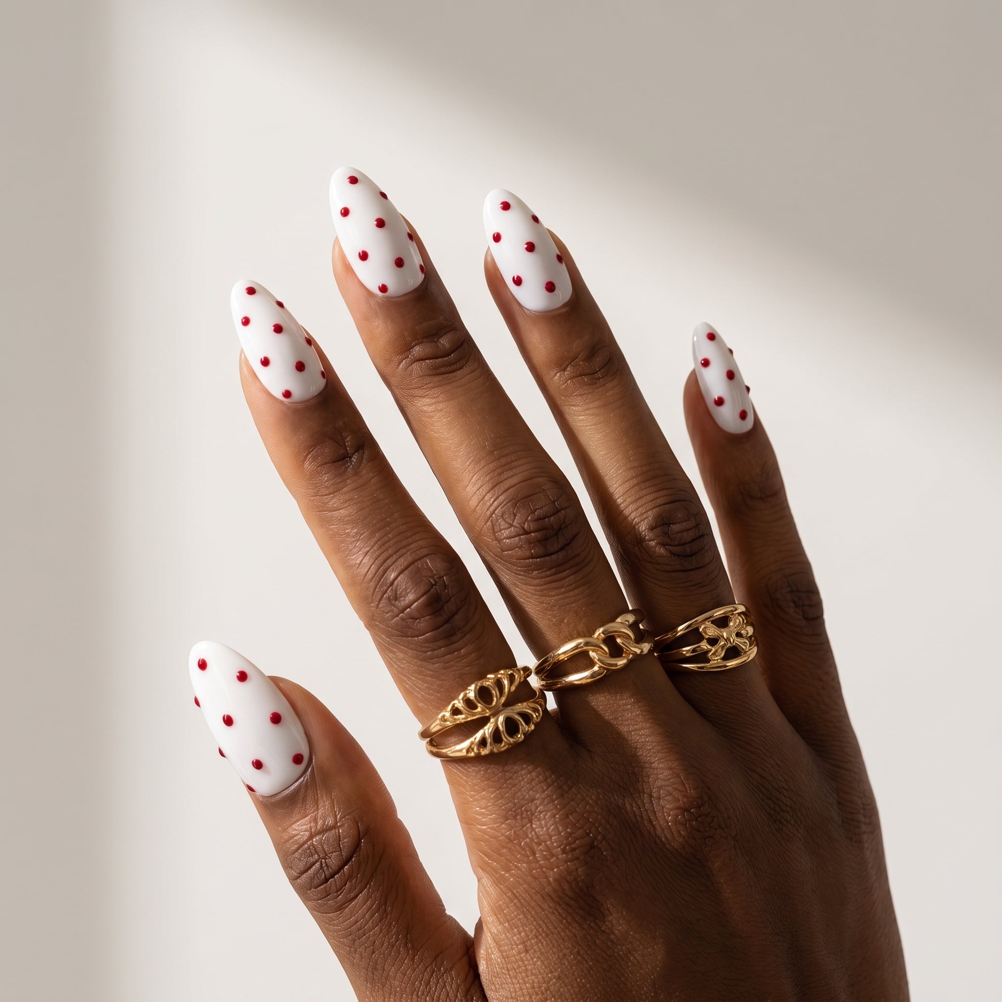 Vintage Cherry & Polka Charm