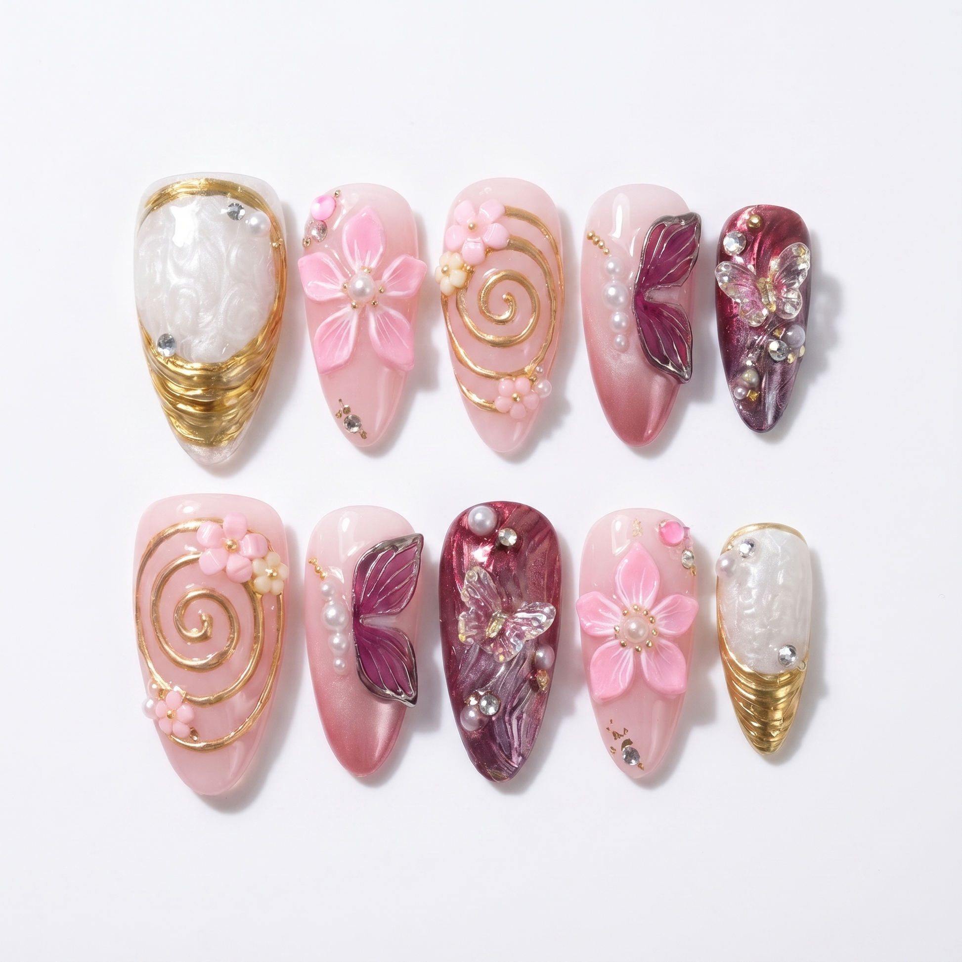 Baroque Butterfly Bloom