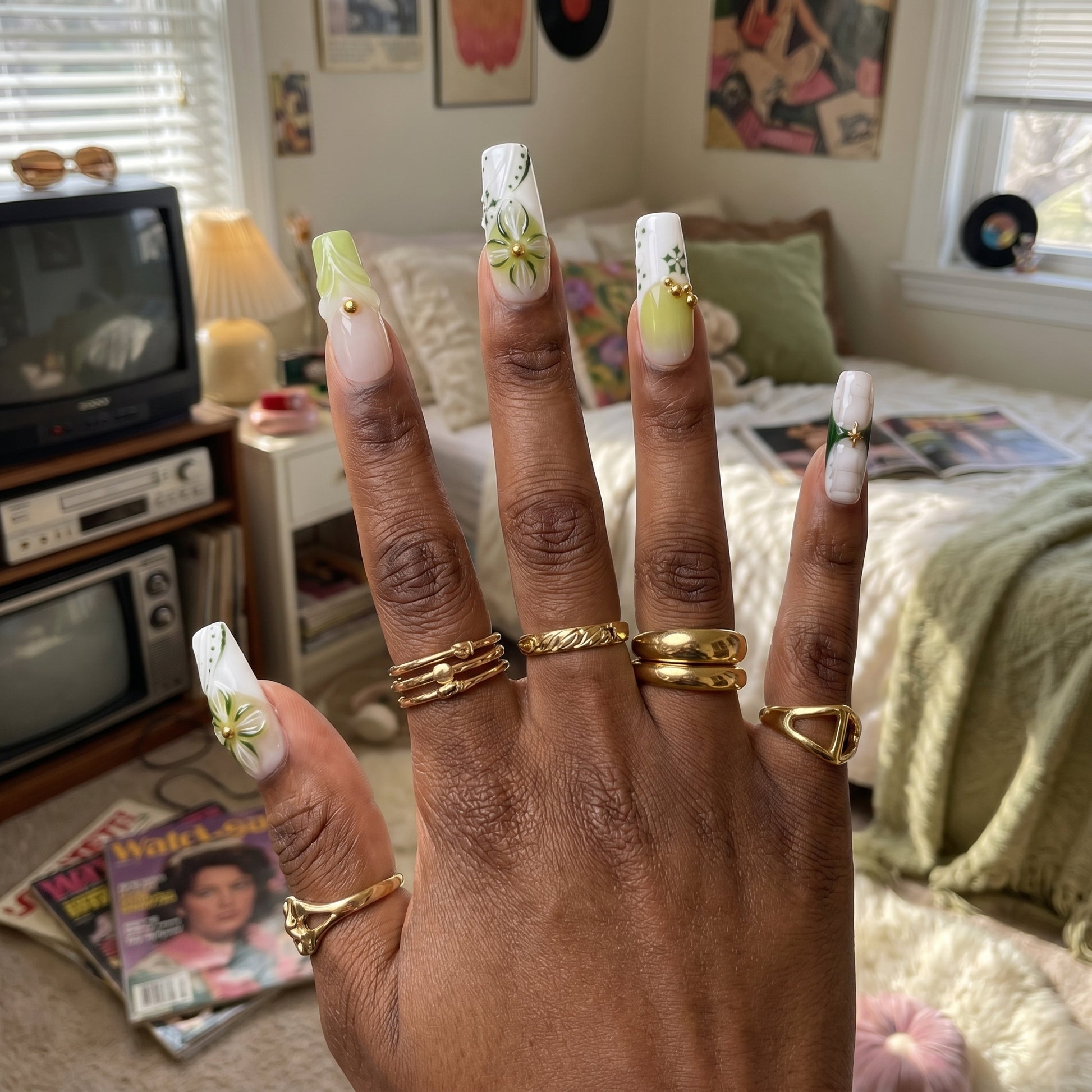 Matcha Meadow Elegance