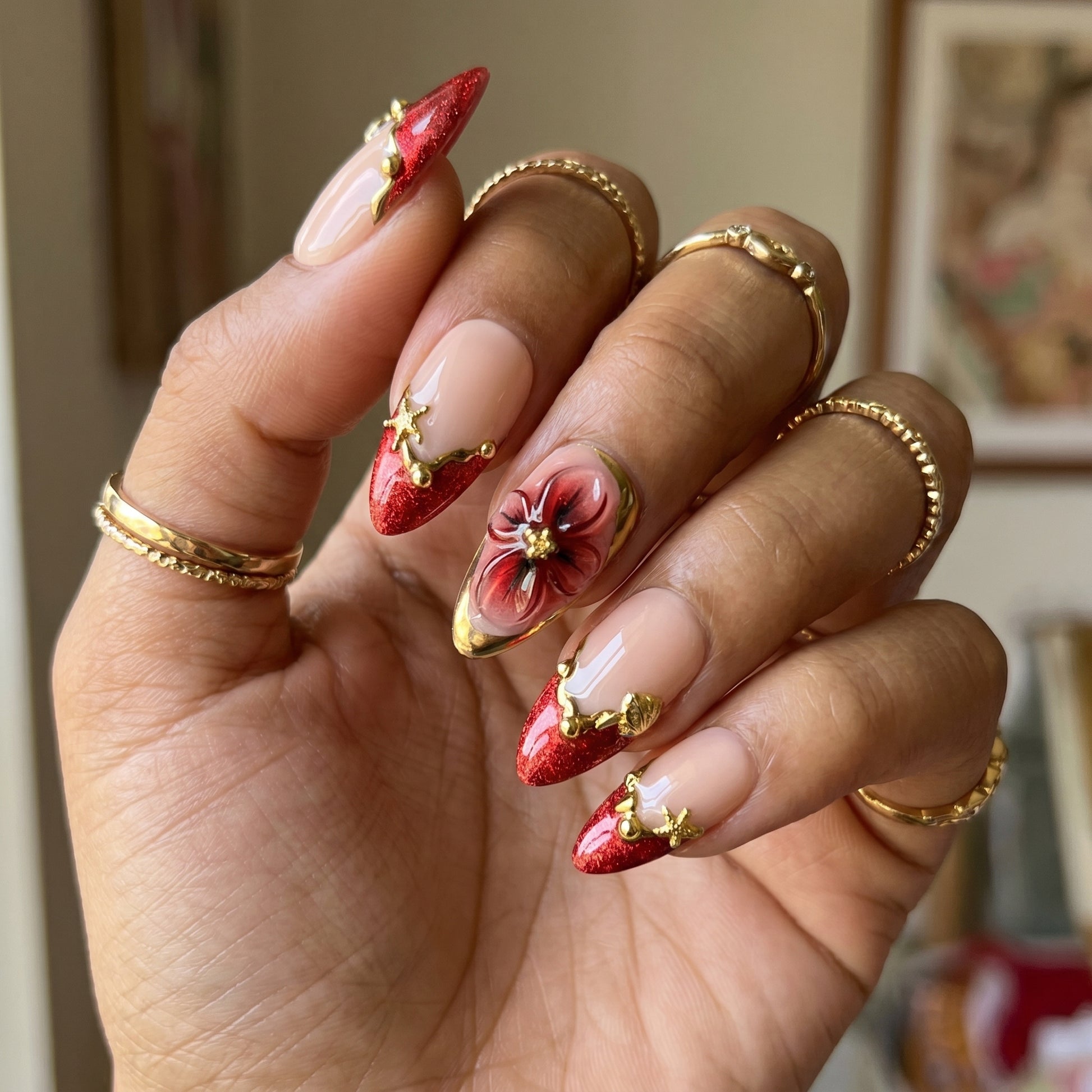Crimson Riviera Blossom