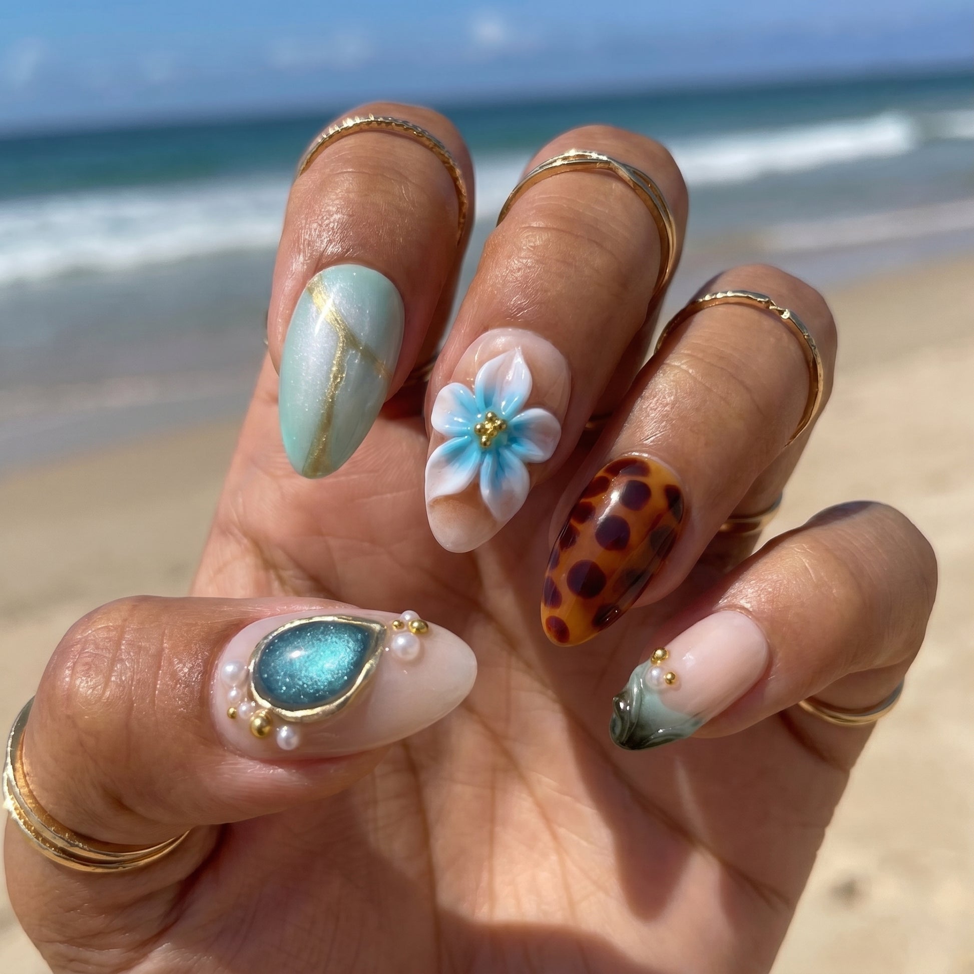 Turquoise & Amber Muse