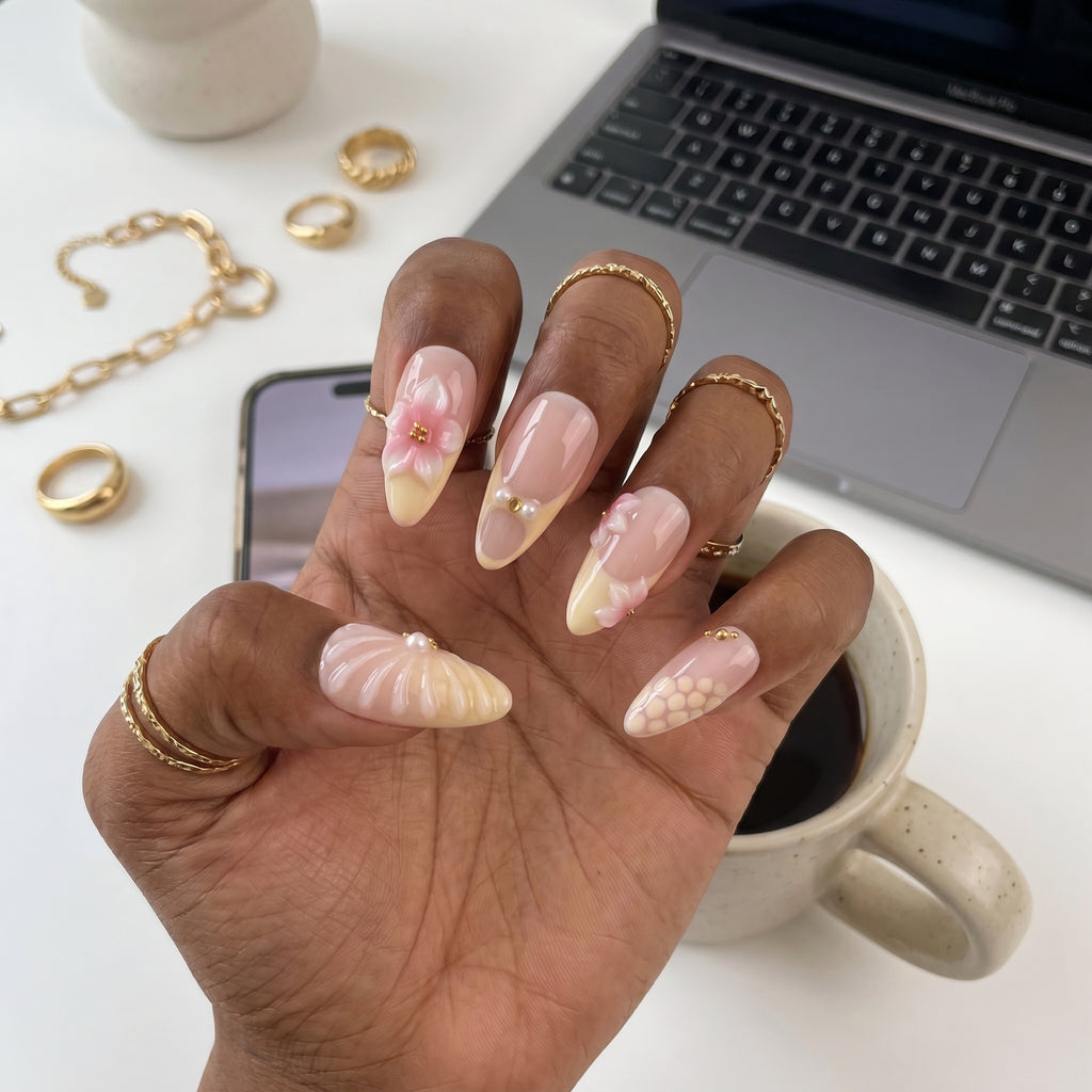 Pearl Blossom & Seashell