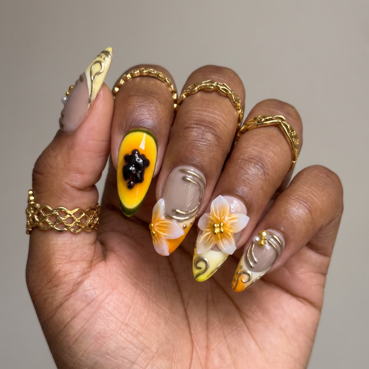 Tropical Papaya & Plumeria