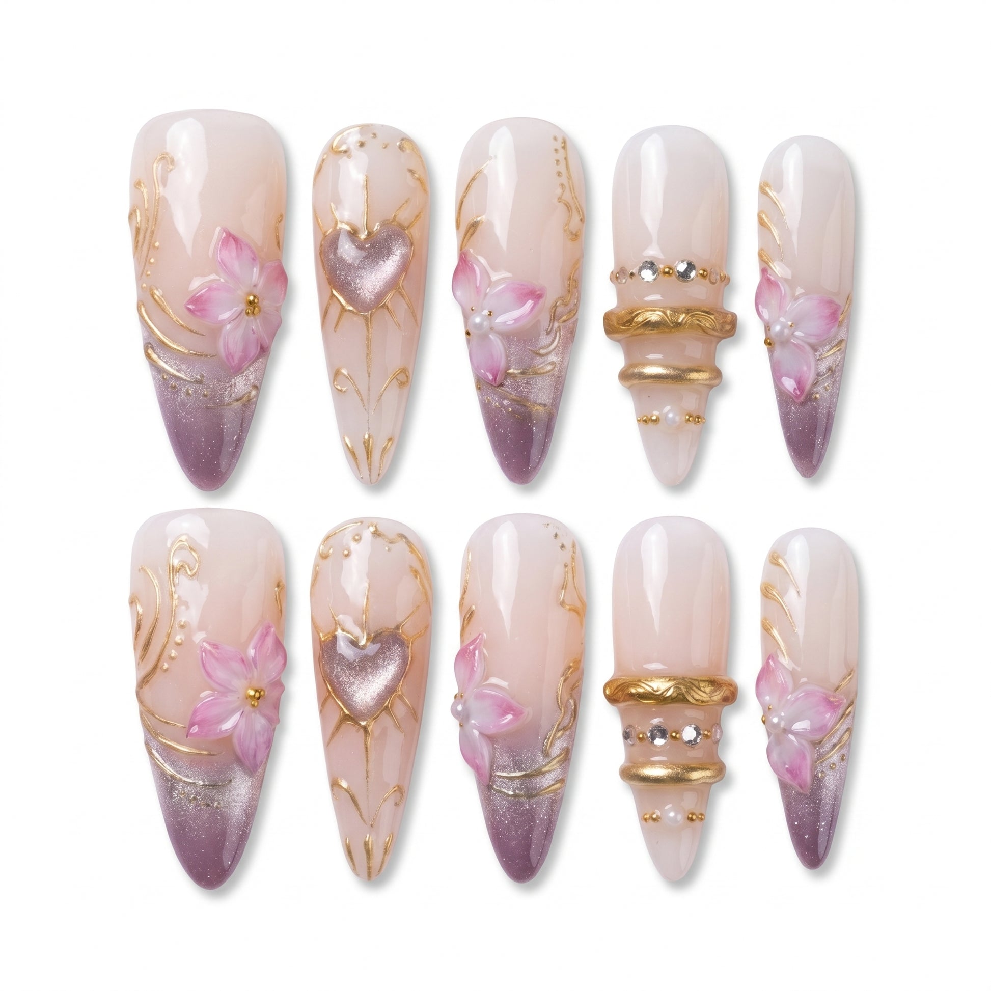 Gilded Lavender Dream