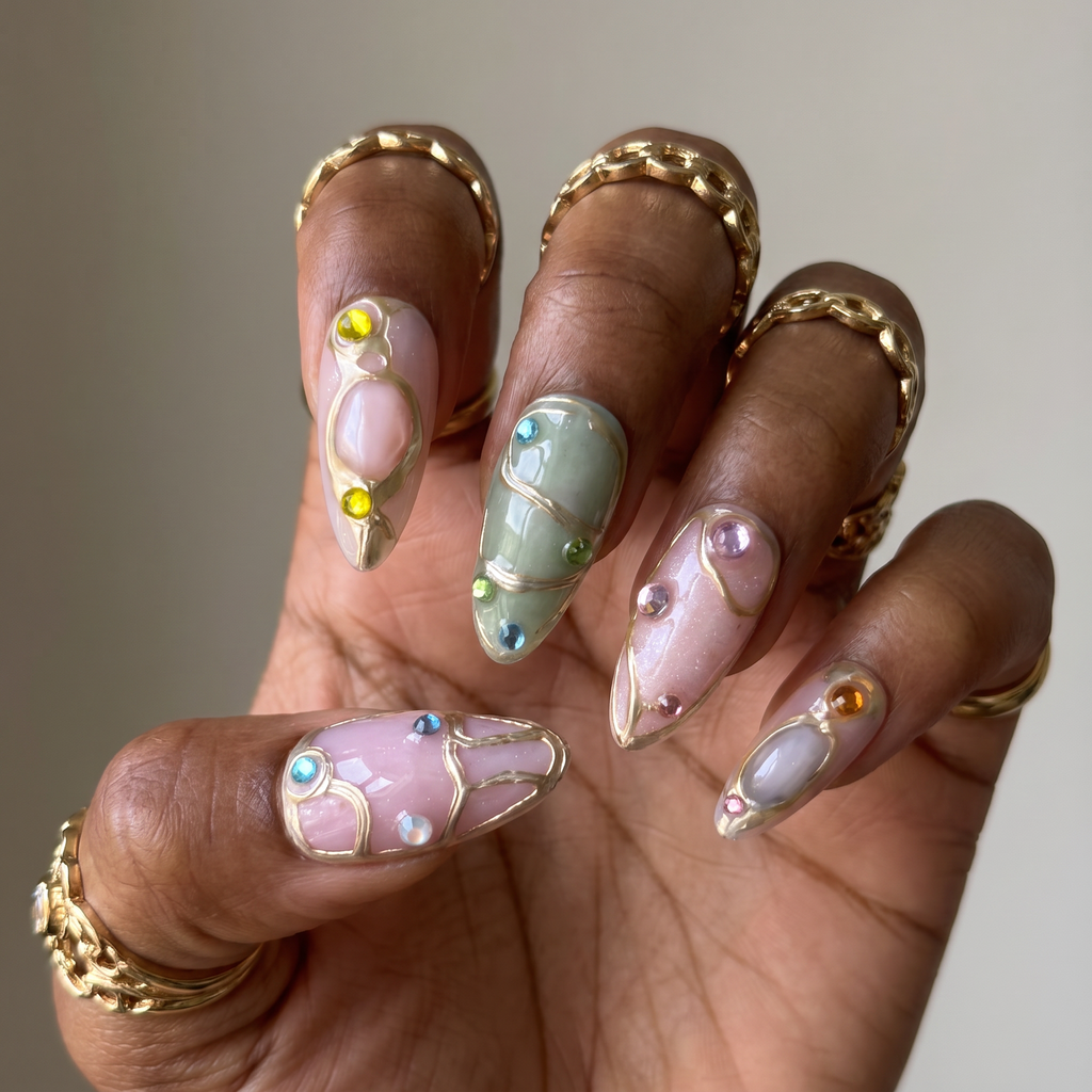 Pastel Gemstone