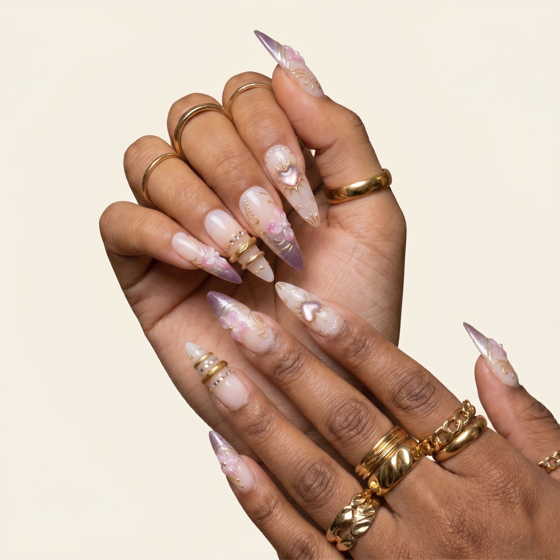 Gilded Lavender Dream